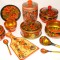 Хохлома: посуда, которая достойна царского стола (40 фото)