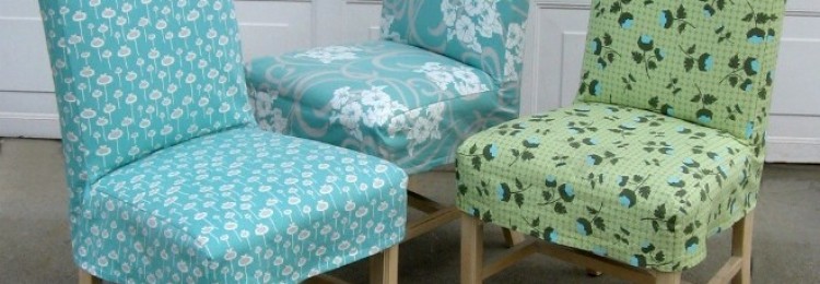 Чехлы на стулья: как создать стильный вариант декора мебели своими руками (74 фото)