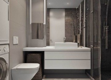 Дизайн ванной 7 кв. м: как сделать обстановку стильной и функциональной (83 фото)