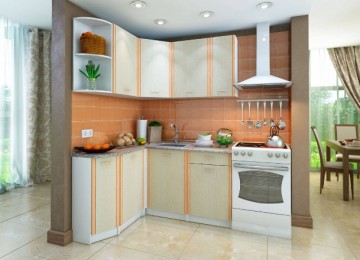 Угловой кухонный гарнитур: особенности расположения и секреты дизайна (82 фото)