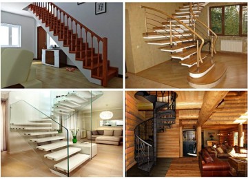 Дизайн лестниц: виды, материалы и способы декорирования (85 фото)