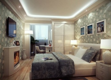 Спальня, совмещенная с лоджией: дизайн и варианты оформления (84 фото)