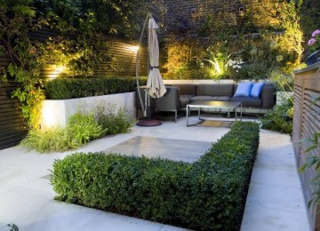 Дизайн двора частного дома: правила создания гармоничного пространства в разных стилях (124 фото)