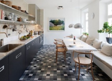 Диван на кухню: нюансы выбора мебели для комнат разных площадей и стилей (62 фото)