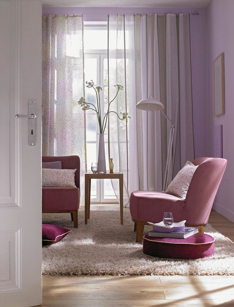 Сочетание розового цвета в интерьере спальни