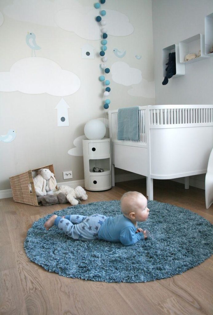 Оформление комнаты для новорожденного своими руками