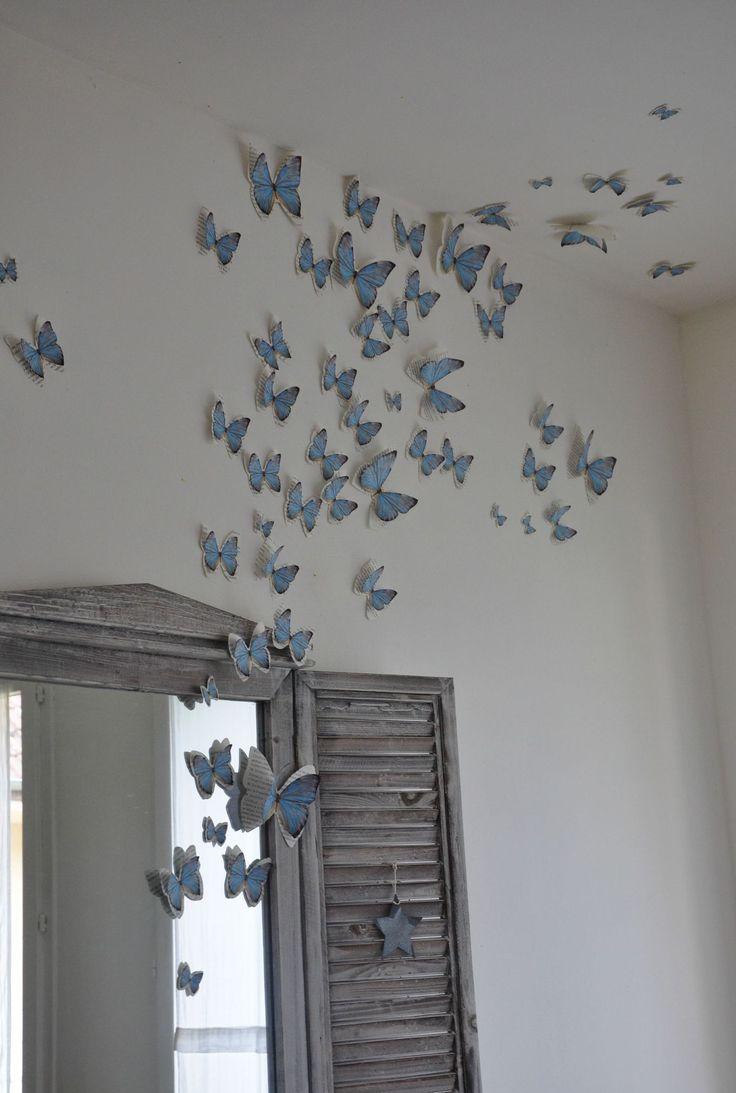 Бабочки для декора в стиле прованс