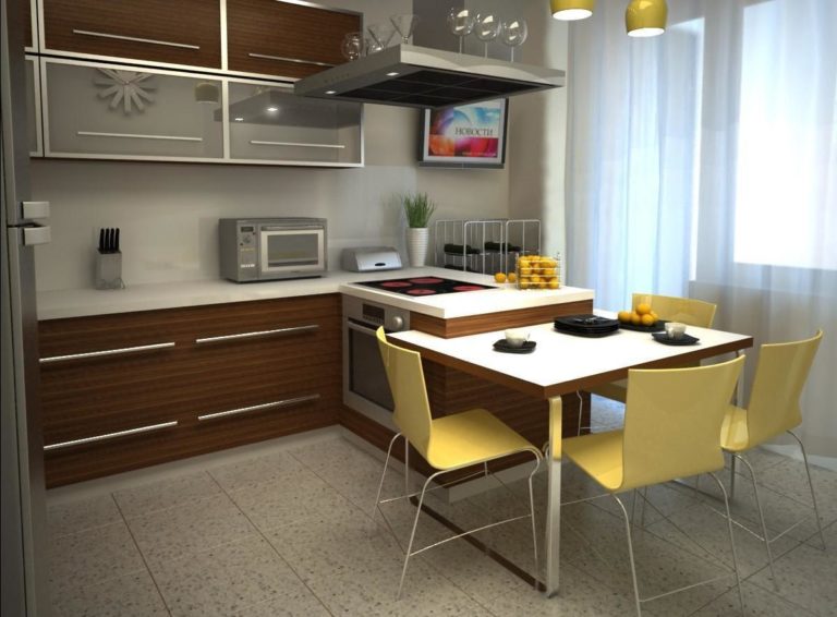 Кухонный гарнитур для кухни 13 кв м