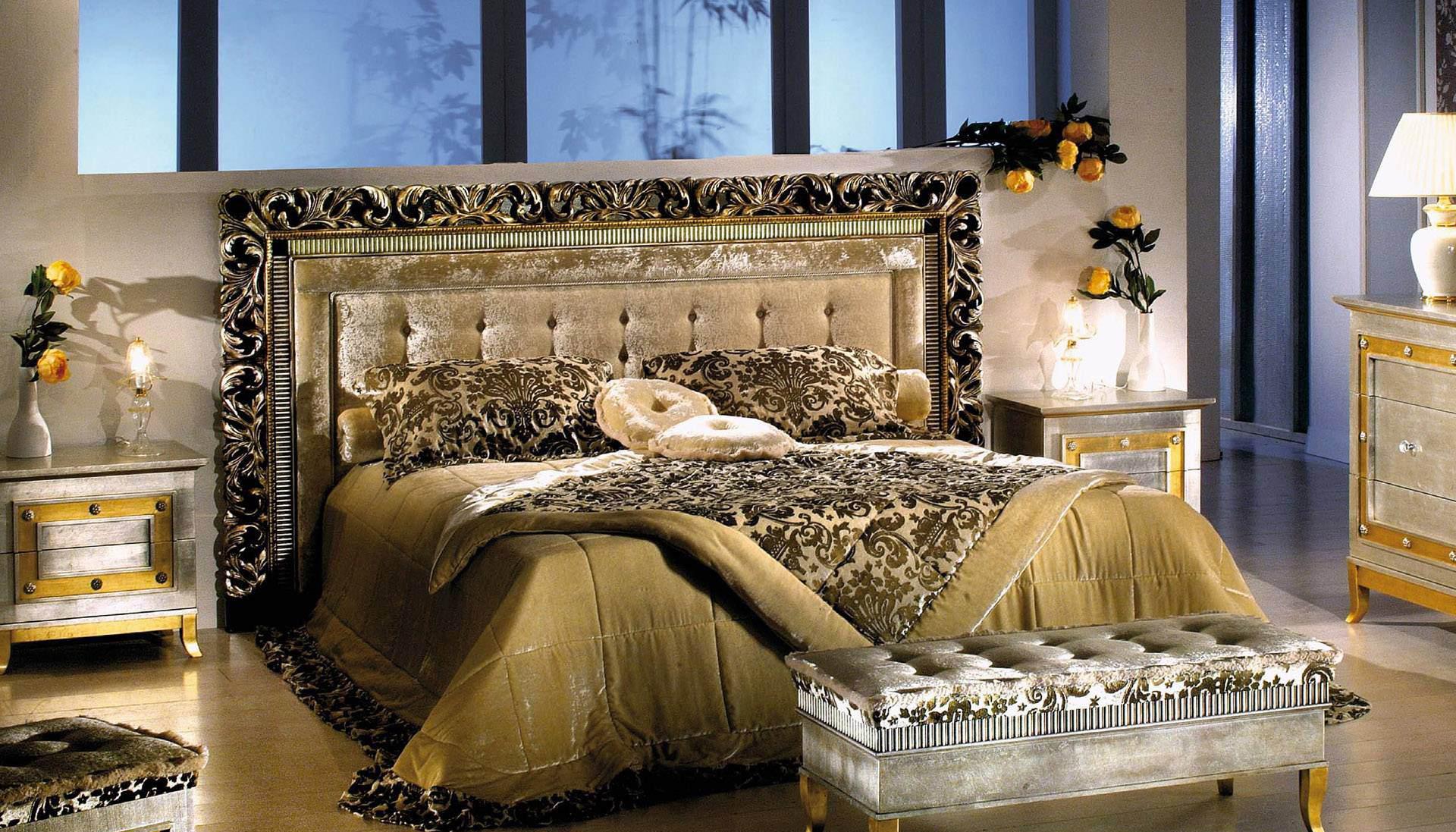 Спальня в роскошном восточном стиле