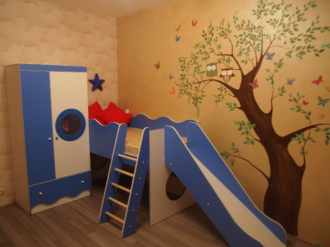 Бюджетная детская комната