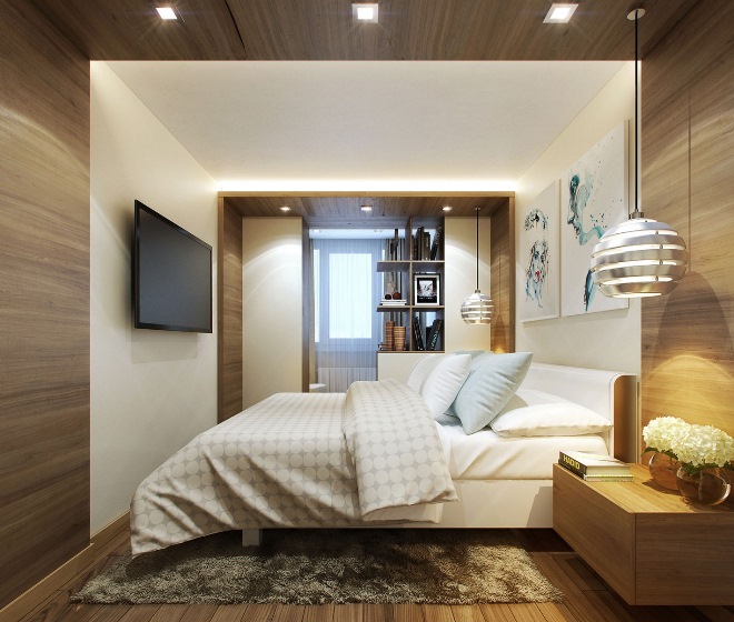 Дизайн спальни 14 кв.м 