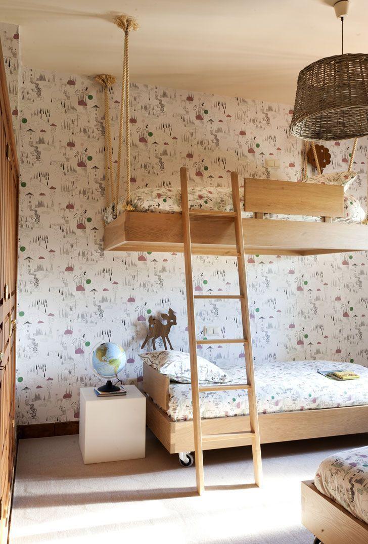 Детская комната в хрущевке в стиле эко