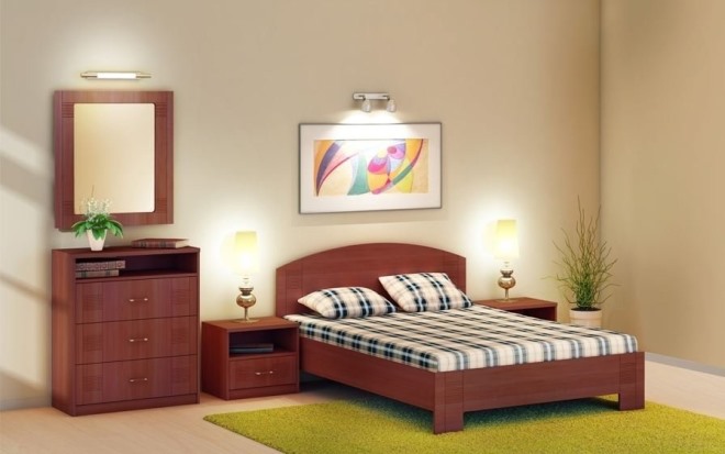 Популярные оттенки мебели цвета вишни