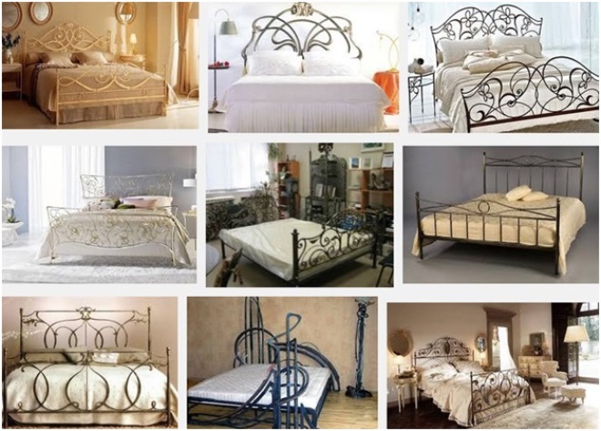 Кованые кровати