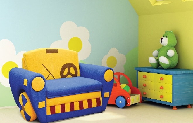 Дизайн детского кресла-кровати