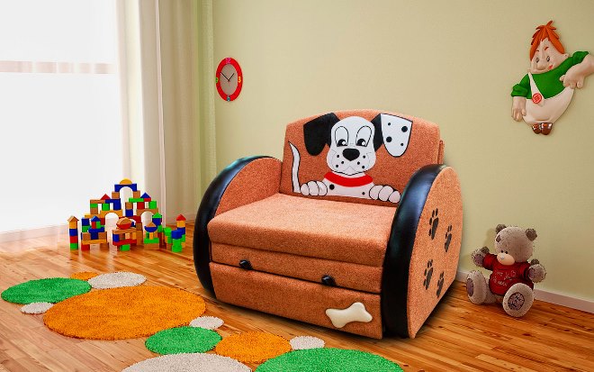 Разновидности детского кресла-кровати