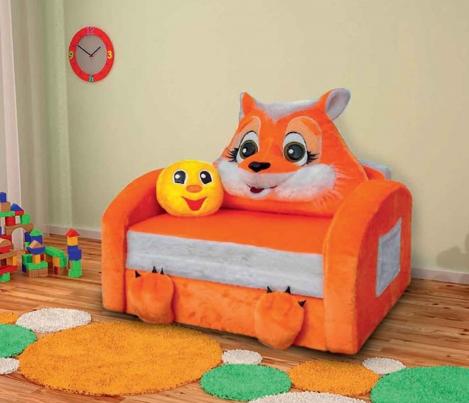 Разновидности детского кресла-кровати