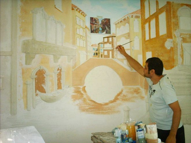 Подготовка стен к росписи