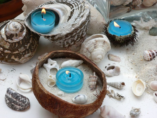 Морские ракушки в декоре интерьера