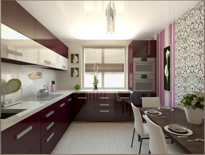 Дизайн кухни: 8 идей интерьера кухонь с фото