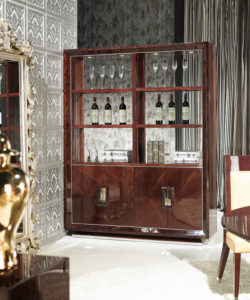 Сервант для посуды в гостиную, буфет в классическом стиле, сервант в ...