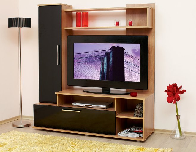 Телевизор в мебели