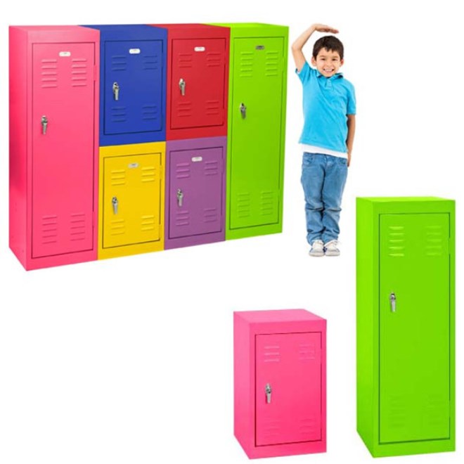 Металлический шкаф для игрушек